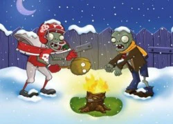 Plants Vs Zombies tràn ngập không khí noel