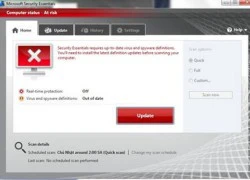 Trải nghiệm phần mềm bảo mật Microsoft Security Essentials 2.0
