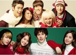 Giáng sinh sớm với SuJu, SNSD, Kara và &#8220;gà&#8221; JYP nào!