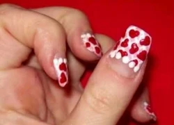 Nail cho ngày Valentine ngọt ngào