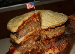 Pizzaburger ngoại cỡ cho... "người khổng lồ"