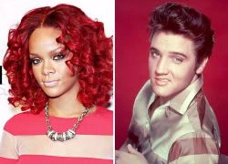 Rihanna sánh ngang với huyền thoại Elvis Presley