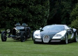 Bugatti Veyron đọ dáng cùng các 'bậc tiền bối'