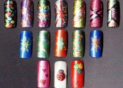 Nail họa tiết ren mới mẻ