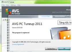 Tăng tốc hệ thống toàn diện với AVG PC Tuneup 2011