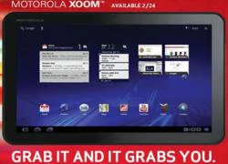 Motorola Xoom "lên kệ" nhưng chưa hỗ trợ Flash