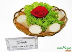 Cơm Lam - hương vị miền Tây Bắc