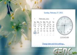 Hiển thị đồng hồ nhiều nước trong Windows 7