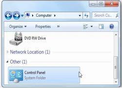 Bổ sung Control Panel vào My Computer trong Windows 7