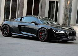 Audi R8 độ toàn đen đầy ấn tượng