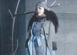 Moon Geun Young ấn tượng với mái tóc xù