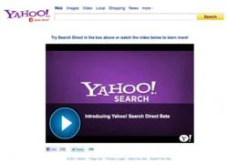 Yahoo tìm kiếm thời gian thực, cạnh tranh Google