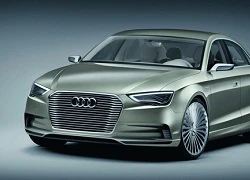 Audi A3 Sedan concept bản Plug-in Hybrid lộ mặt