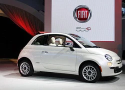 Fiat 500C 2012 mui mềm tại triển lãm New York