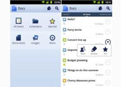 Google Docs chính thức có phiên bản App cho Android.