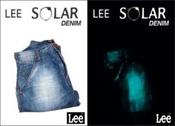 Lee "Solar Denim" - Quần jean phát sáng trong đêm