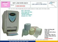 Máy làm khăn sạch tại gia