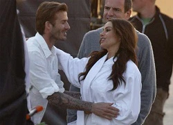 Sofia Vergara quay quảng cáo cùng David Beckham