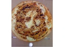 Chúa Giêsu hiện hình trên bánh pizza