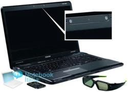 Toshiba tung laptop 3D và 2 webcam