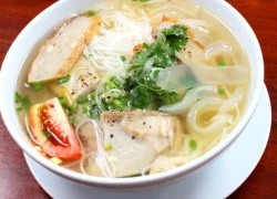 Bún chả cá miền Trung ở Sài Gòn