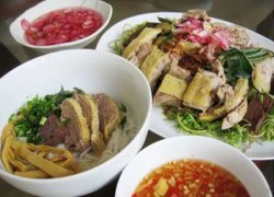 Bún vịt xáo măng