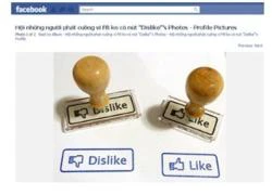 Cộng đồng Facebook &#8216;dính&#8217; bẫy Dislike