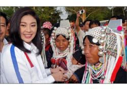 Em gái Thaksin đang dẫn điểm trong tranh cử