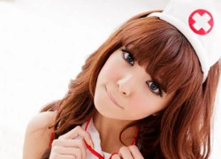 Hotgirl Trung Quốc nóng rực lửa trong cosplay y tá