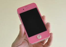 iPhone 4 màu hồng đính ruby của hotgirl Sài Gòn