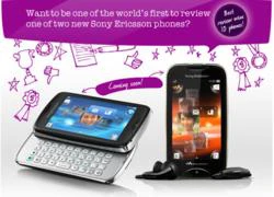 Sony Ericsson tiết lộ bộ đôi TXT Pro và Mix Walkman