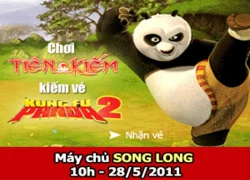 Tiên Kiếm ra mắt server mới, tặng vé Kungfu Panda 2