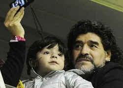 Cháu ngoại đáng yêu của Maradona