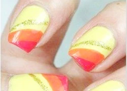 Kiểu nail sắc màu rực rỡ