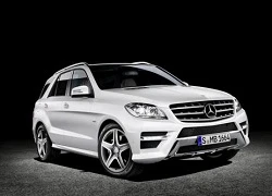 Mercedes-Benz ML Class 2012 bước ra ánh sáng