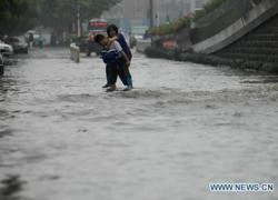 Trung Quốc: 16.000 người phải di dời do lũ lụt