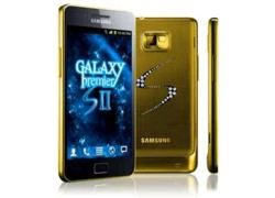 Đấu giá Galaxy S II mạ vàng nạm 235 viên kim cương