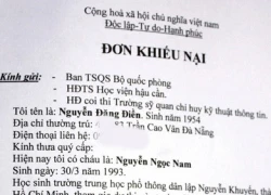 Một phòng thi sẽ thi lại chiều nay