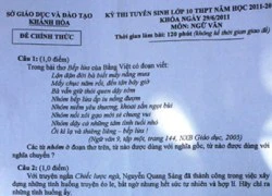 Nghi vấn đề thi Văn nhầm tên tác giả Trịnh Công Sơn