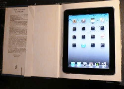 Ngụy trang cho chiếc iPad bằng vỏ sách bỏ đi