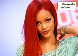 Rihanna đã chán ngấy tóc đỏ