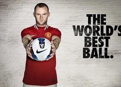 Rooney xuất hiện cùng mẫu bóng mới của Nike