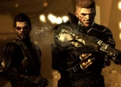 Adam Jensen bị hạ gục trong Deus Ex: Human Revolution