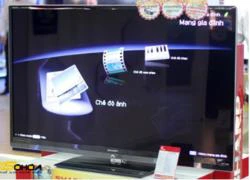 Ảnh thực tế TV 3D Sharp LE830 ở VN