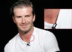 Becks để lộ hình xăm mới trên cổ