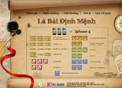 CĐTL cho game thủ lật bài lấy iPhone 4