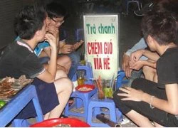 Choáng với trà chanh &#8220;chém gió, khoe hàng&#8221;