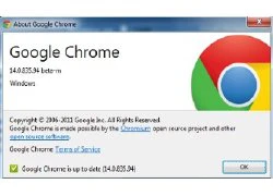 Công bố Chrome 14 beta với nhiều tính năng mạnh mẽ