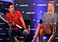 Djokovic khiến Sharapova cười 'nắc nẻ'