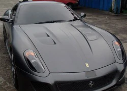 Ferrari 599 GTO đen tuyền của hoàng thân Brunei